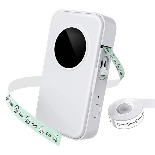 PHOMEMO Label Maker 203DPI Barcode Labeling Machine Wireless Bluetooth-compatible Thermal Mini Printer