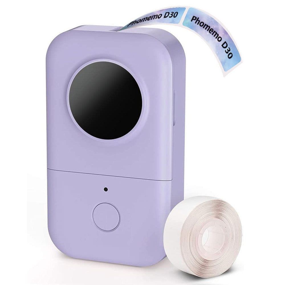 PHOMEMO D30 Portable Inkless Wireless Label Maker Mini Thermal Label Printer for Home School Office