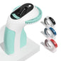 PHOMEMO E975 Manual Embossing Label Maker Handheld Embossed Label Machine with 3 Rolls Of Tapes