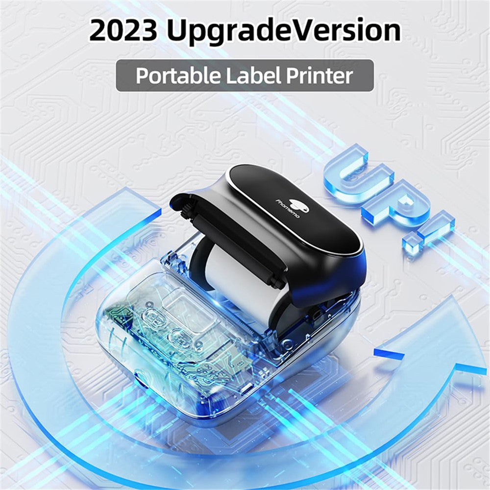 PHOMEMO M110 Mini Bluetooth-compatible Inkless Thermal Printer Wireless Clothes Barcode Label Price Tag Printer