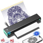 PHOMEMO M08F Thermal Printer Portable Bluetooth-compatible Inkless Printer, Tattoo Version / 216mm Print Width
