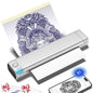 PHOMEMO M08F Thermal Printer Portable Bluetooth-compatible Inkless Printer, Tattoo Version / 216mm Print Width