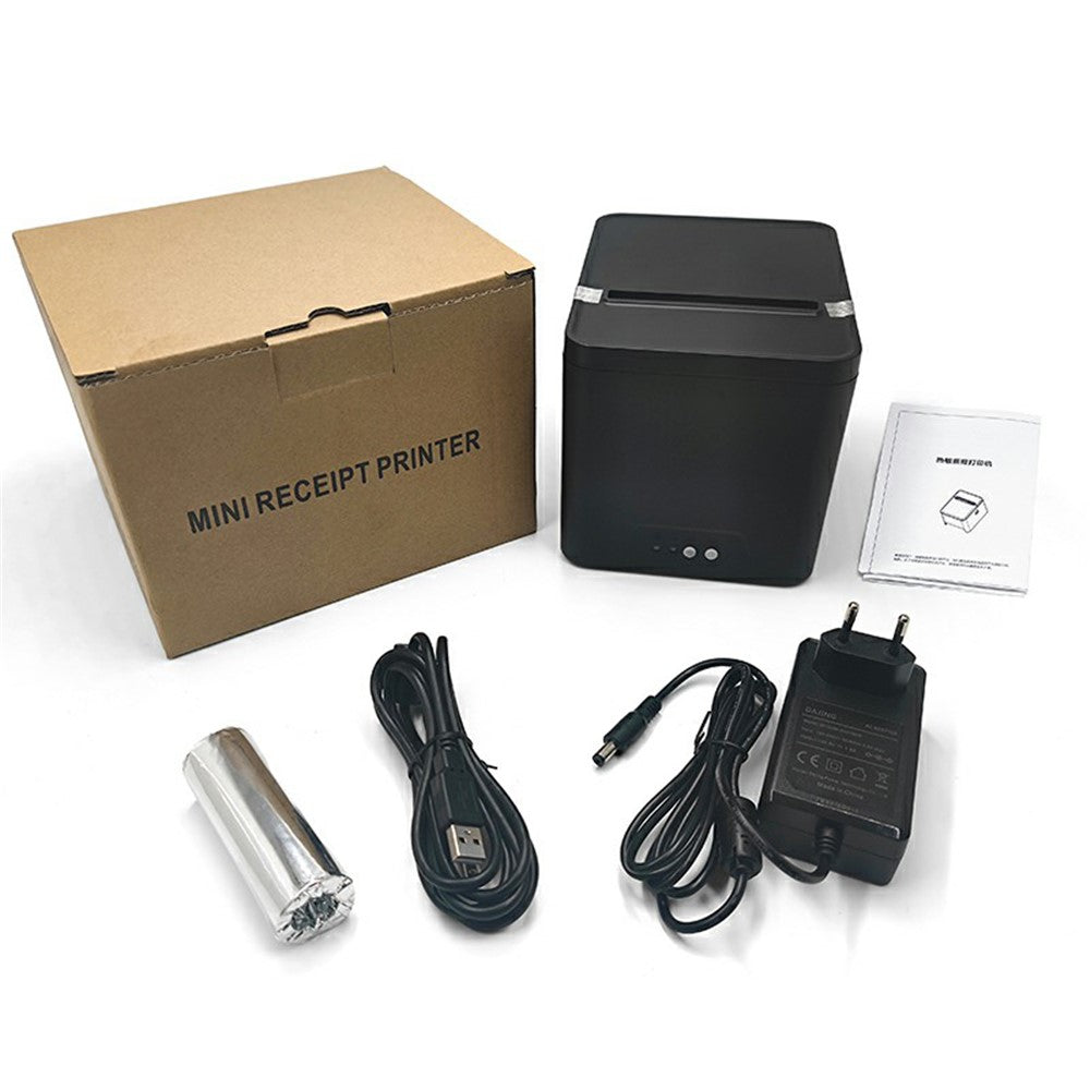 80A Thermal Receipt Printer POS Printing Tool with 80mm Printing Width