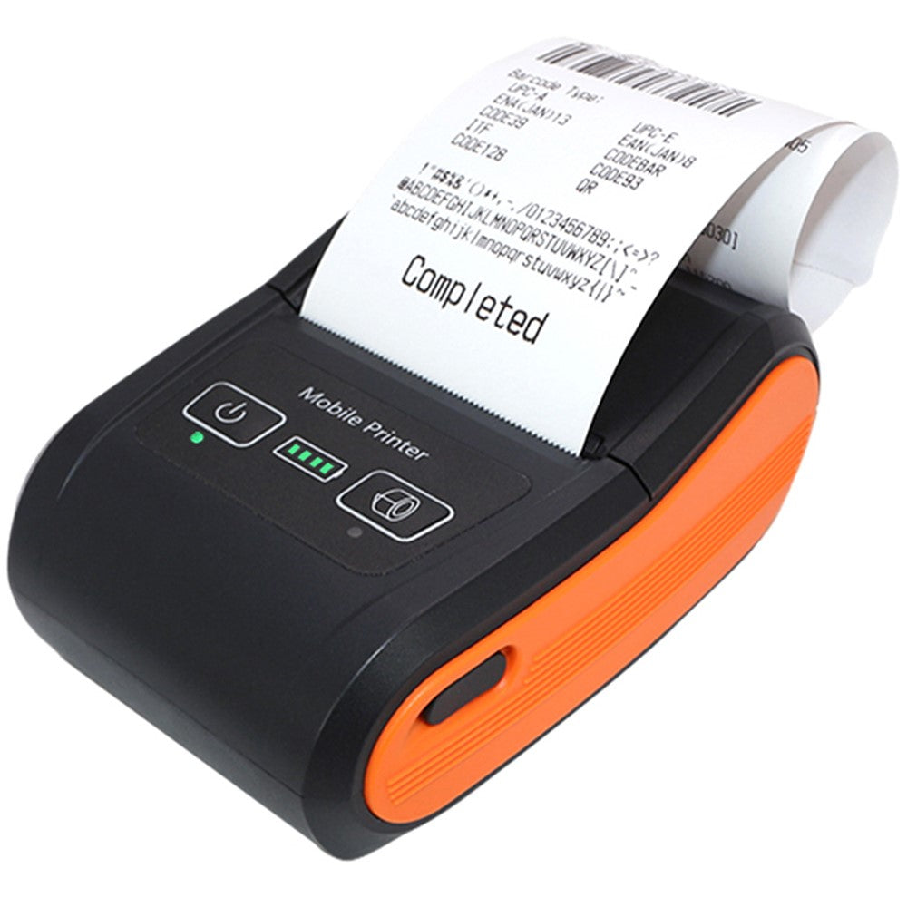 H22 Mini Size Thermal Receipt Printer Inkless Printing Tool with 80mm / s Print Speed