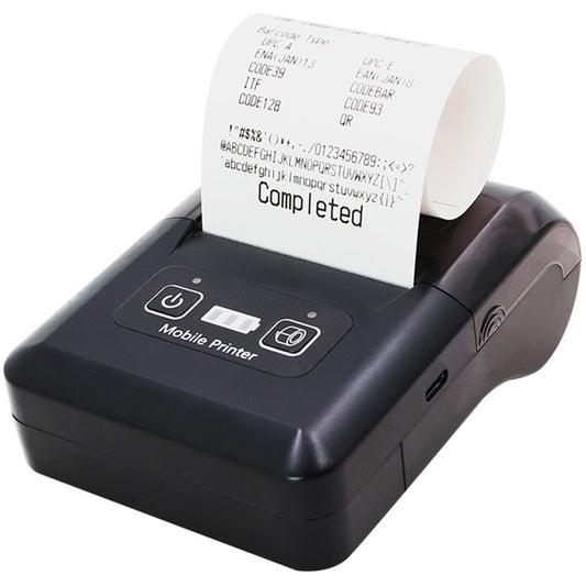 H20 USB + Bluetooth-compatible 203DPI Portable Thermal Printer 48mm Receipt Printer