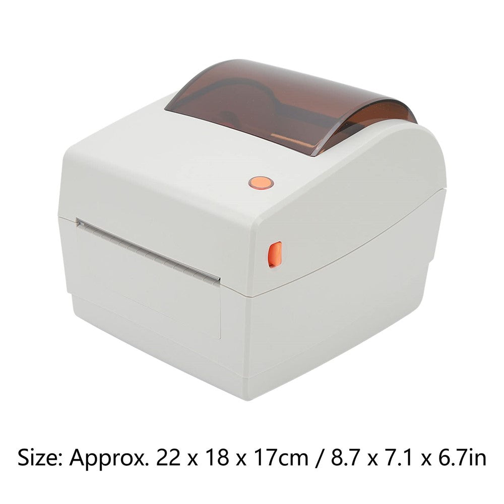 TP403 180mm / s Fast Printing Desktop Thermal Printer Barcode Label Printer, USB+Bluetooth-compatible Version