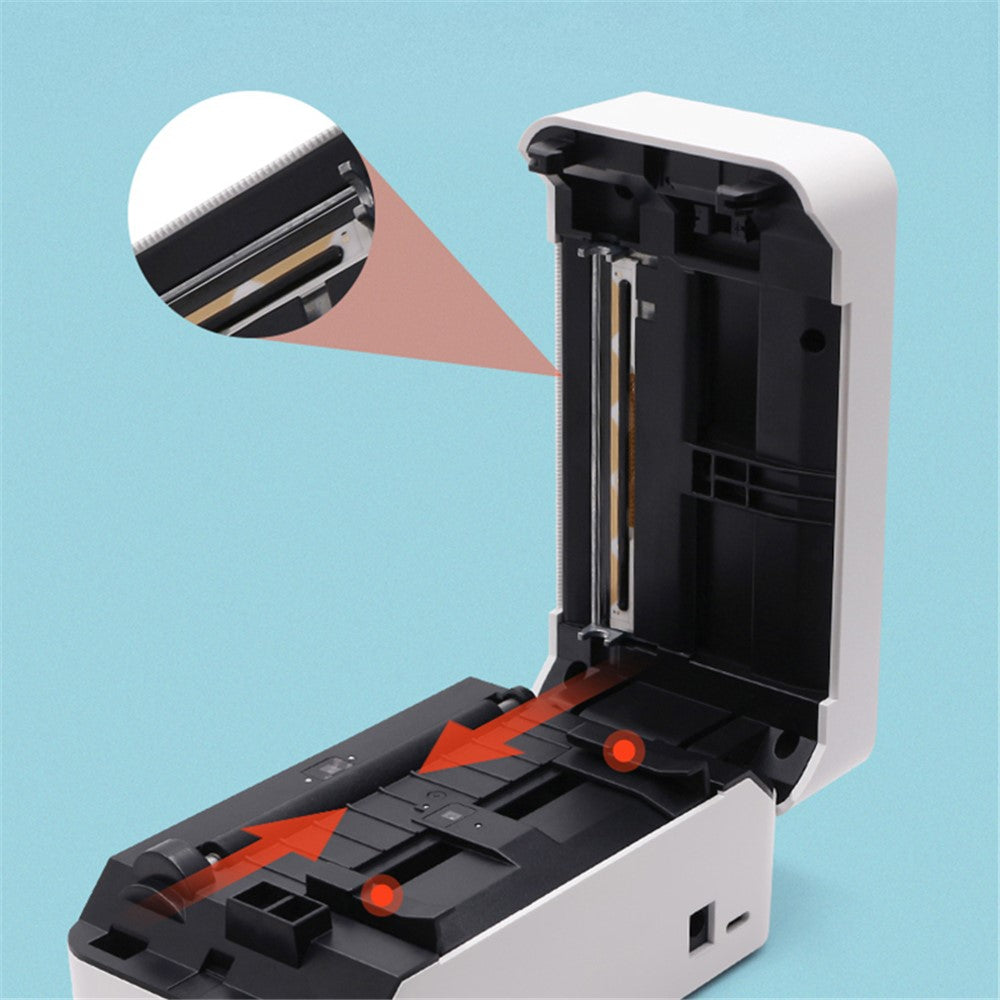 TDL407H Desktop Thermal Label Printer Barcode Printing Machine, USB + Bluetooth-compatible Version
