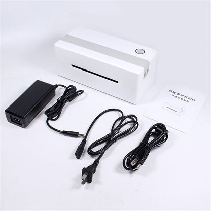 TDL406 203DPI Desktop Thermal Label Printer High Speed Printing Barcode Sticker Maker Machine, USB Version