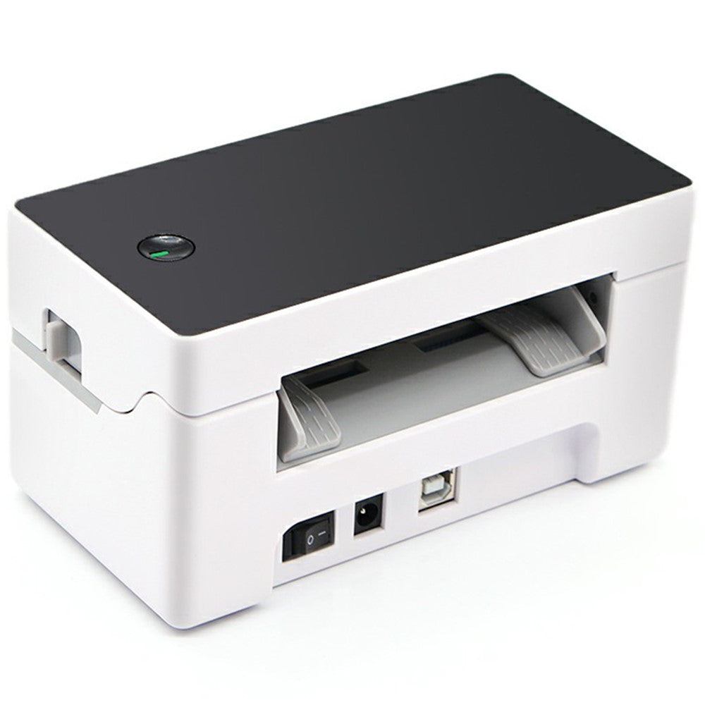 TDL402 Fast Printing 203DPI Thermal Printer Inkless Barcode Label Printer, USB + Bluetooth-compatible Version