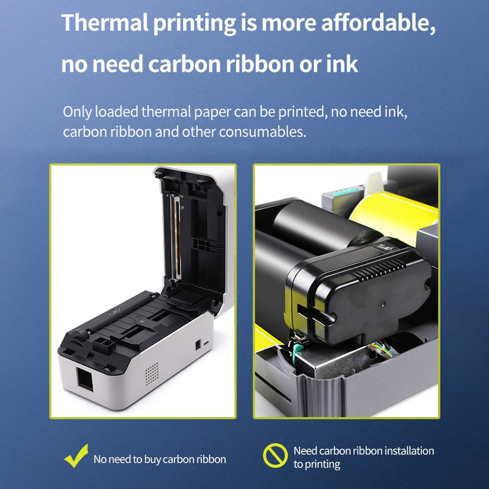 TDL401H USB Computer Thermal Label Printer Receipt Printing Tool