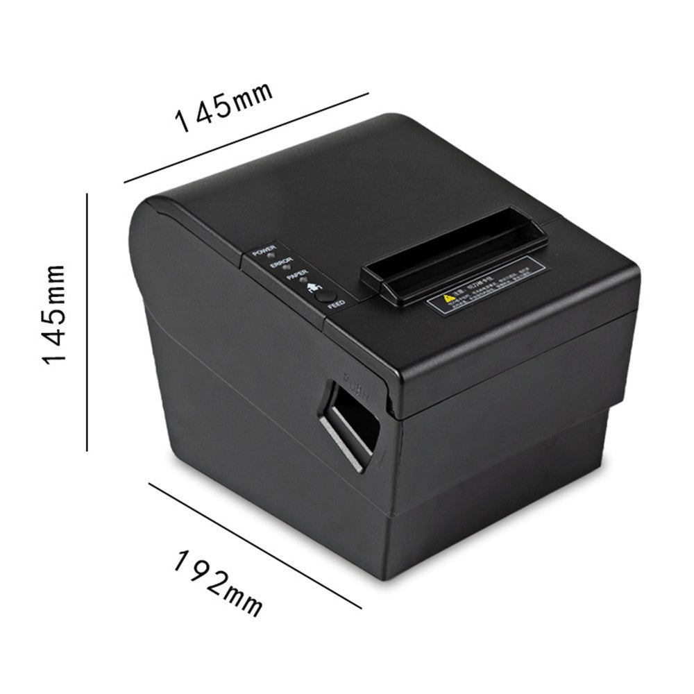 80370 USB+Bluetooth-compatible Thermal Label Printer  80mm Printing Width Receipt Printing Tool