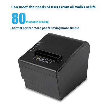 80370 USB+Bluetooth-compatible Thermal Label Printer  80mm Printing Width Receipt Printing Tool