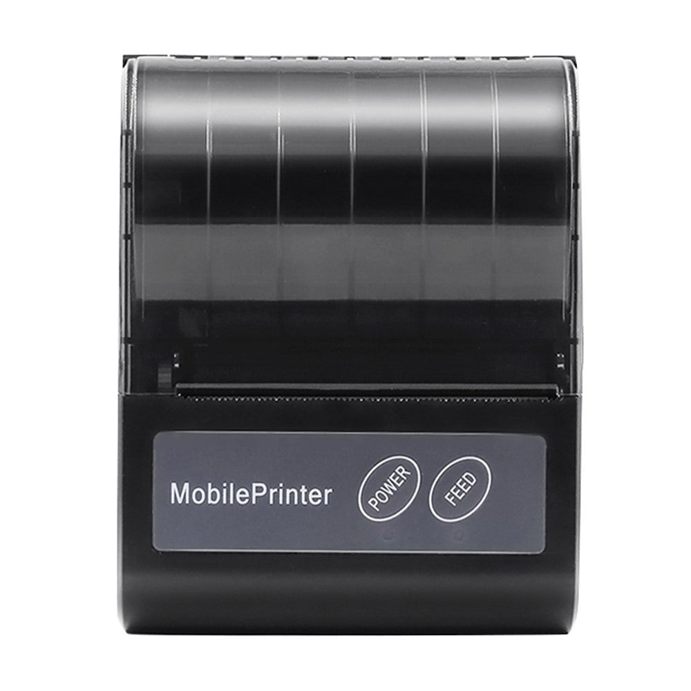 80HB5 USB+Bluetooth-compatible 80mm Thermal Label Printer Receipt Printing Tool for Apple / Android- US Plug