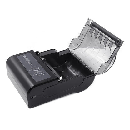 80HB5 USB+Bluetooth-compatible 80mm Thermal Label Printer Receipt Printing Tool for Apple / Android- US Plug