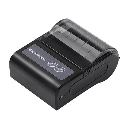 80HB5 USB+Bluetooth-compatible 80mm Thermal Label Printer Receipt Printing Tool for Apple / Android- US Plug