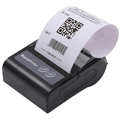 80HB5 USB+Bluetooth-compatible 80mm Thermal Label Printer Receipt Printing Tool for Apple / Android- US Plug