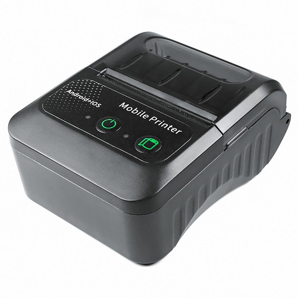 58BH2 USB+Bluetooth-compatible Thermal Label Printer Receipt Printing Tool with 58mm Width Printing Paper Roll
