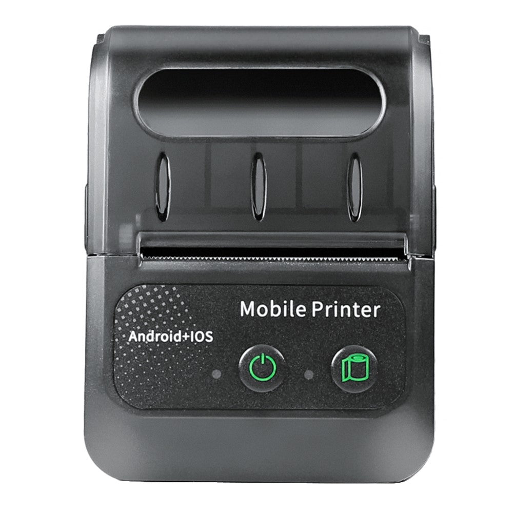 58BH2 USB+Bluetooth-compatible Thermal Label Printer Receipt Printing Tool with 58mm Width Printing Paper Roll