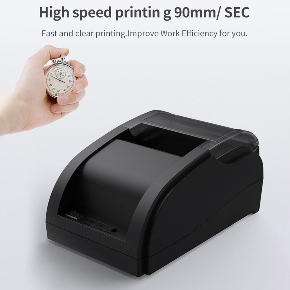 58A Bluetooth-compatible Thermal Receipt Label Printer Restaurant Kitchen Printing Tool