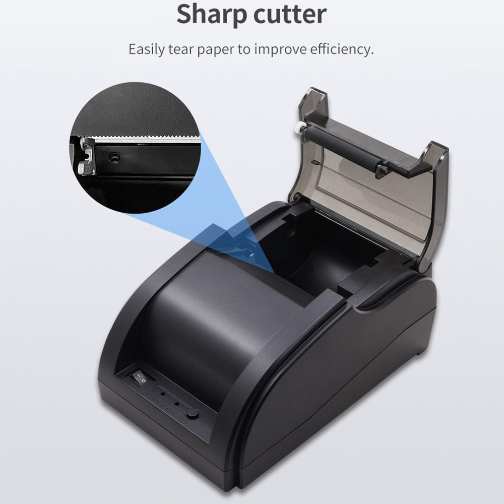 58A Bluetooth-compatible Thermal Receipt Label Printer Restaurant Kitchen Printing Tool