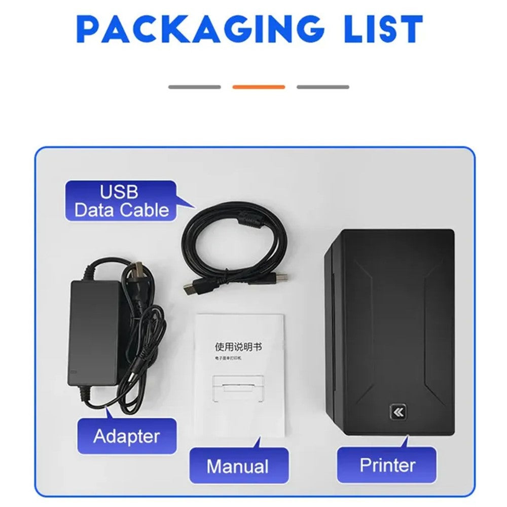 MARKLIFE D100 Mini Bluetooth-compatible Thermal Shipping Label Printer Barcode Printing Device