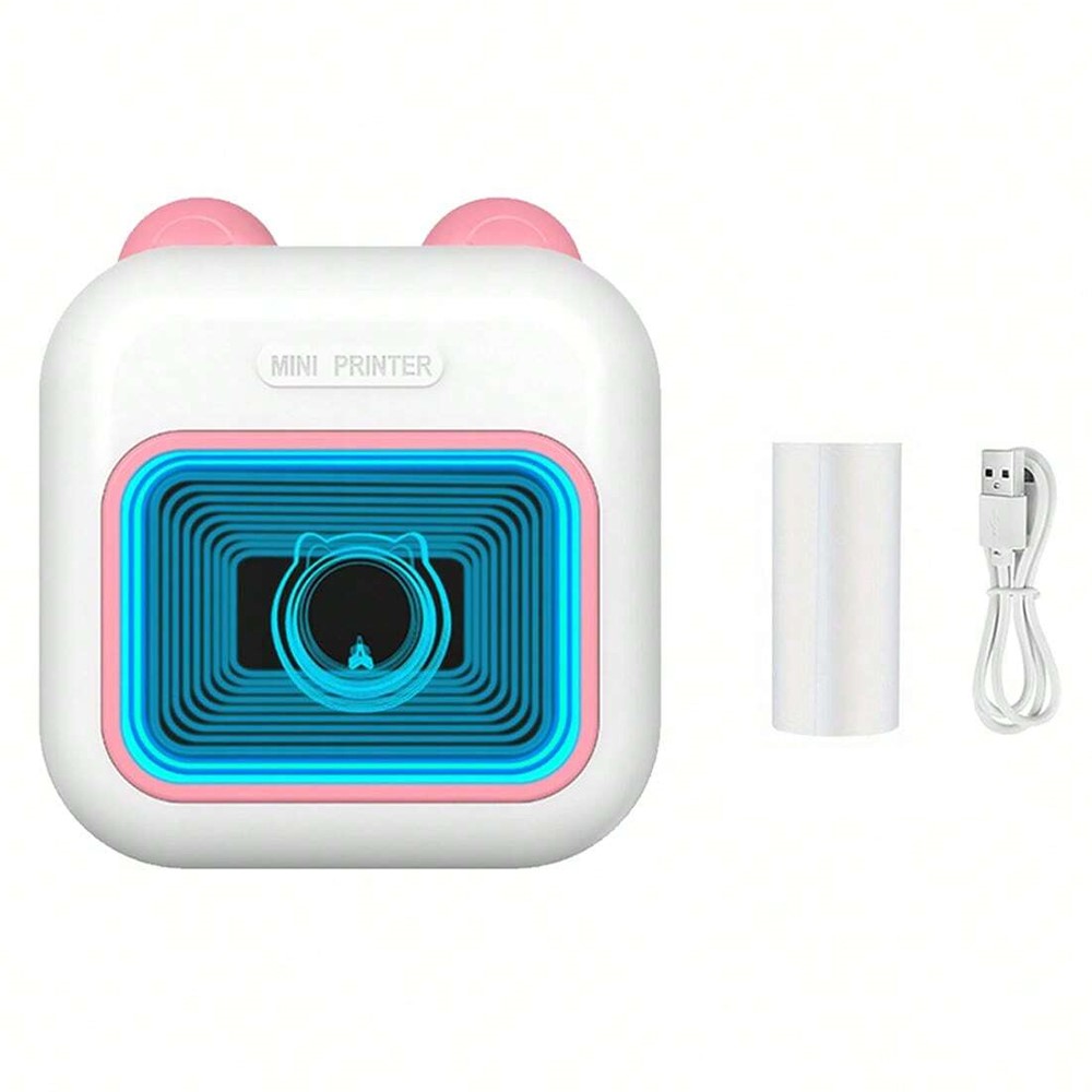 M10 Mini Home Bluetooth-compatible Thermal Printer Wireless Inkless Photo Label Notes Printer