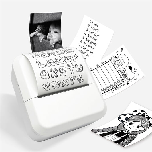 MARKLIFE S2 Bluetooth-compatible Thermal Label Printer Ink-Less Label Maker Machine for Small Business Home Office