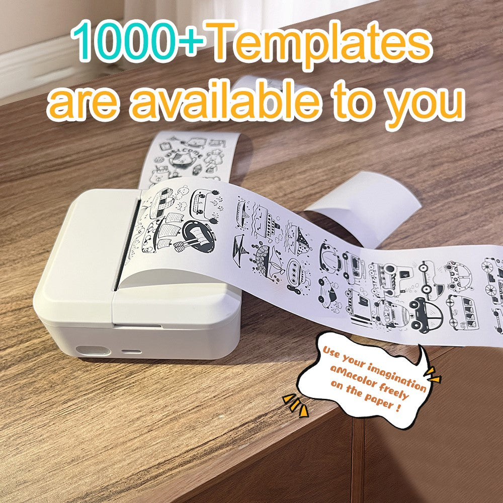 MARKLIFE S2 Bluetooth-compatible Thermal Label Printer Ink-Less Label Maker Machine for Small Business Home Office