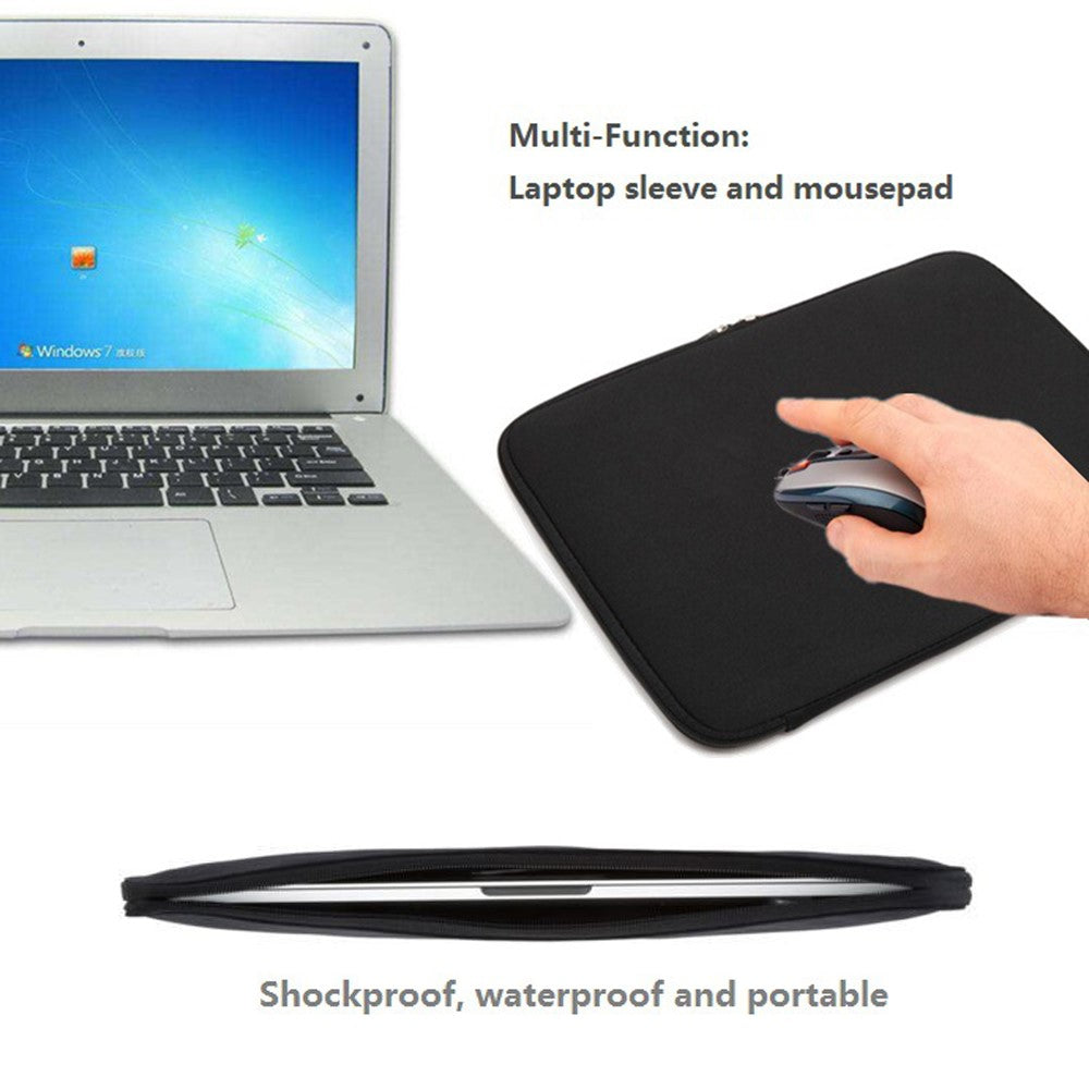 A03 14 Zoll Laptoptasche aus Neopren – Notebooktasche und Tablett-Aktentasche
