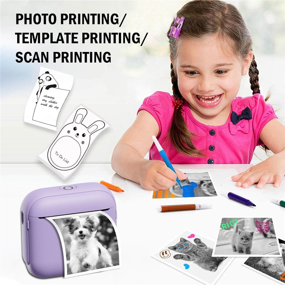 X6 Portable Mini Handheld Label Printer Thermal Printing Bluetooth-Compatible Label Maker