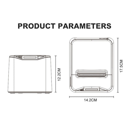 ZJ-8370 80mm Direct Thermal Receipt Printer USB LAN Bluetooth-compatible POS Printer with Auto Cutter