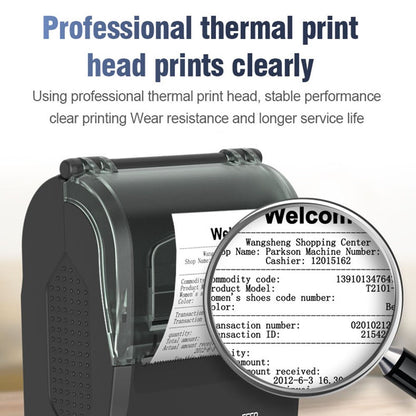 ZJ-5810 58mm Handheld Thermal Receipt Printer USB Bluetooth-compatible Portable Printer