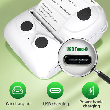 ZJ-5816 2 Inch Mobile Thermal Label Printer Portable Bluetooth-Compatible Label Maker Machine