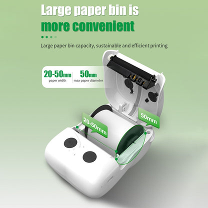ZJ-5816 2 Inch Mobile Thermal Label Printer Portable Bluetooth-Compatible Label Maker Machine