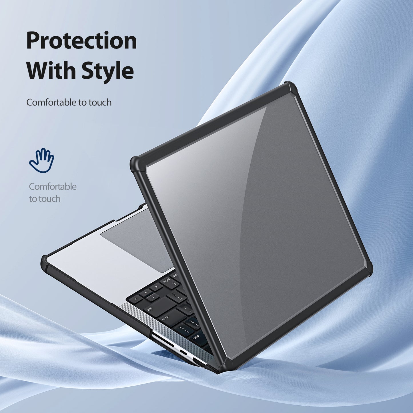 DUX DUCIS For MacBook Pro 16 inch (2026) A3429 A3428 / (2025) A3186 A3403 / (2024) A2991 / (2023) A2780 / (2021) A2485 Laptop Case  LCGM Series Anti-Scratch TPU+PC Notebook Cover