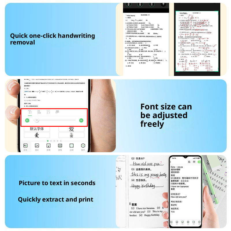 PERIPAGE P21 Thermal Label Printer 304DPI Mistake Book Printer for Small Business Office Compatible with Android, iOS, Windows