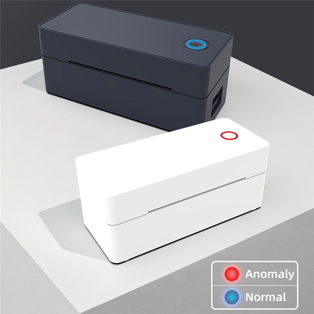 ZJ-9260 110mm Paperless Label Printer 160mm / s 203DPI Direct Thermal Label Printer with USB Port and Stand