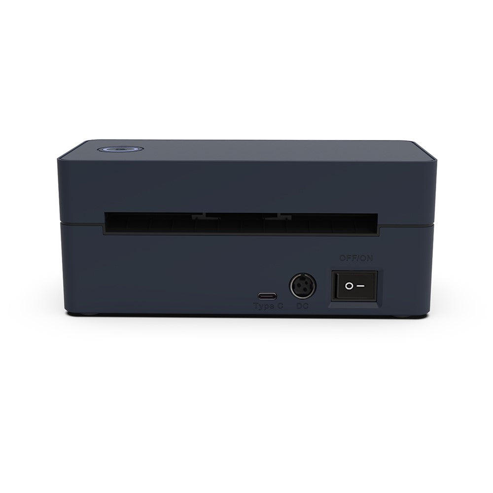 ZJ-9260 110mm Paperless Label Printer Bluetooth-Compatible 160mm / s 203DPI Direct Thermal Printer with USB Port and Stand