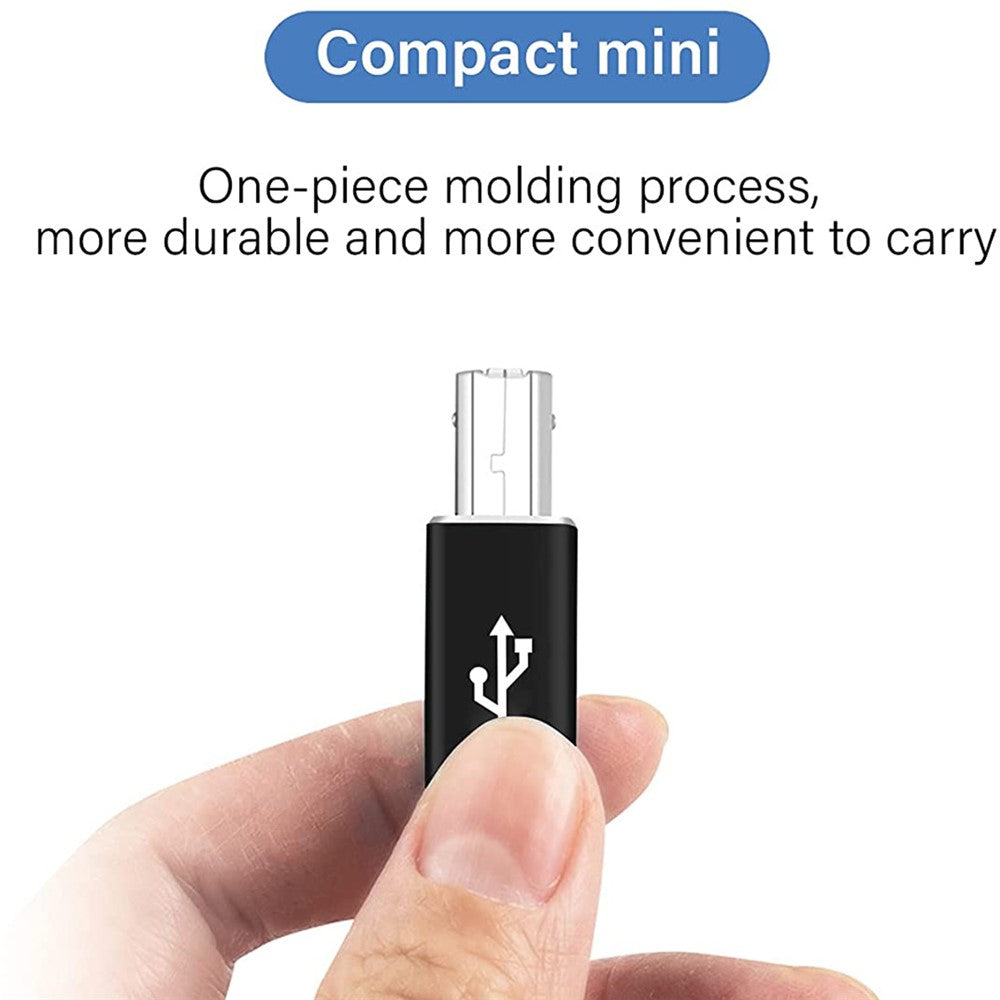 XQ-ZH0012 Type-C to MIDI Adapter USB-C Female to MIDI Converter Connector for Electronic Musical Instrument Printer