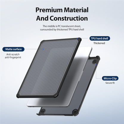 Dux Ducis For MacBook Neo 13 inch (2026) LCGH Series Anti-Scratch TPU+PC Laptop Protective Cover