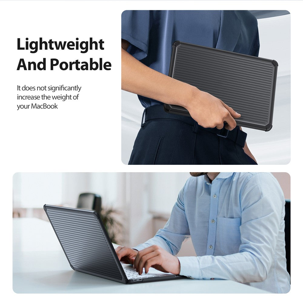 Dux Ducis For MacBook Neo 13 inch (2026) LCGH Series Anti-Scratch TPU+PC Laptop Protective Cover