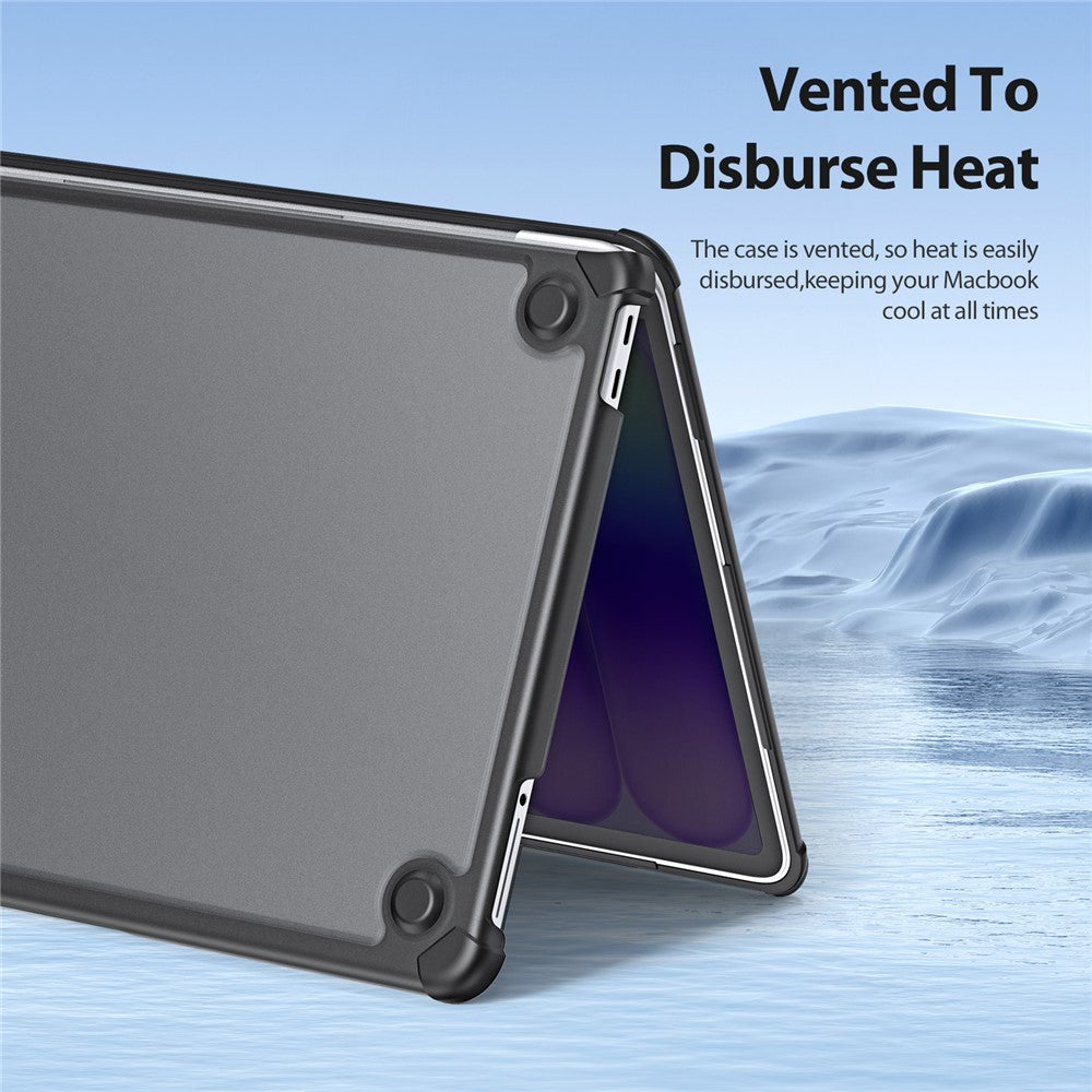 Dux Ducis For MacBook Neo 13 inch (2026) LCGH Series Anti-Scratch TPU+PC Laptop Protective Cover