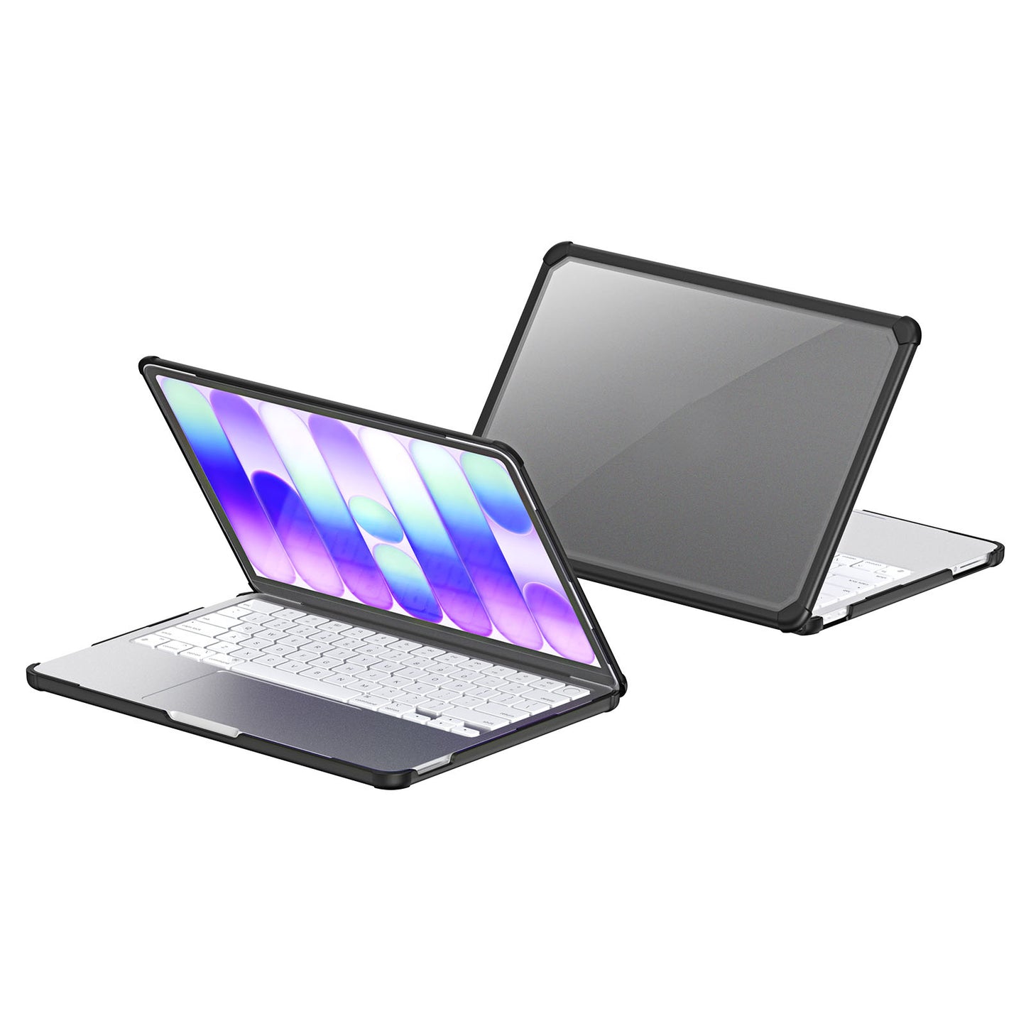 Dux Ducis For MacBook Neo 13 inch (2026) LCGM Series Glossy Laptop Case Anti-Scratch TPU+PC Notebook Cover