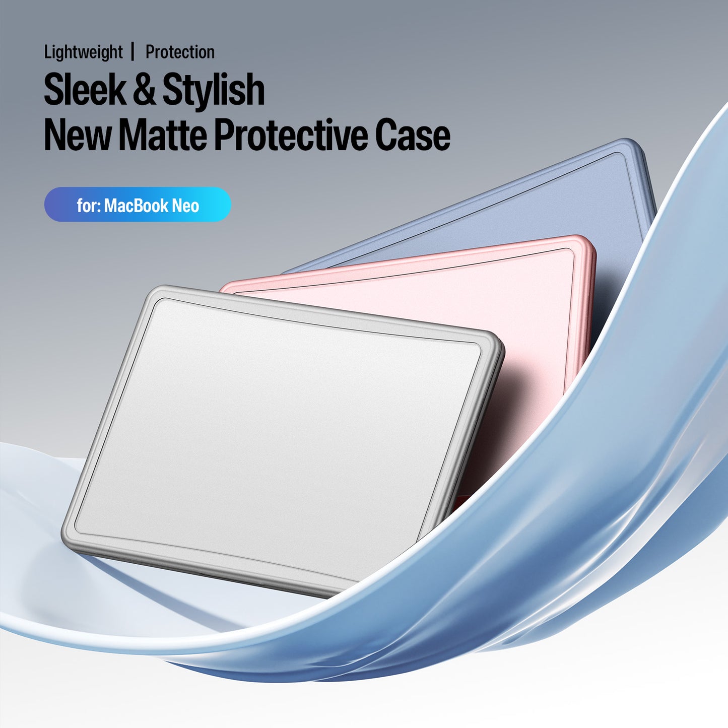 Dux Ducis For MacBook Neo 13 inch (2026) LCGB Series Hard PC Laptop Case Notebook Protective Cover