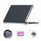 ENKAY HAT PRINCE For MacBook Neo 13 inch (2026) A3404 256G Crystal PC Laptop Case + Ultra Thin TPU Keyboard Cover + PET Screen Film 3 in 1 Kit, US Keyboard Layout