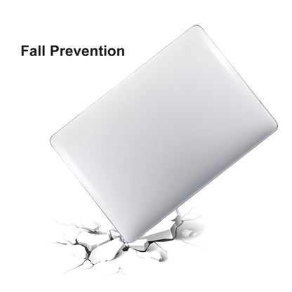 ENKAY HAT PRINCE For MacBook Neo 13 inch (2026) A3404 512G Crystal PC Laptop Case + Ultra Thin TPU Keyboard Cover + PET Screen Film 3 in 1 Kit, EU Keyboard Layout