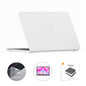 ENKAY HAT PRINCE For MacBook Neo 13 inch (2026) A3404 512G Matte PC Laptop Case + Ultra Thin TPU Keyboard Cover + PET Screen Film 3 in 1 Kit, EU Keyboard Layout