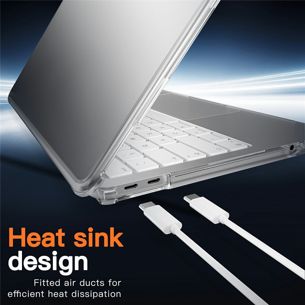 For MacBook Neo 13 inch (2026) Drop Proof Protective Case Matte PC + TPU Laptop Cover