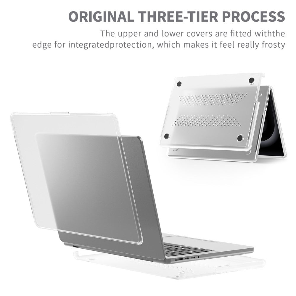 Protective Case for MacBook Pro 14 inch (2026) / (2025) / (2024) / (2023) / (2022) / (2021) Drop Proof Matte PC + TPU Laptop Cover