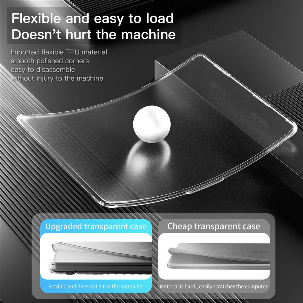 Protective Case for MacBook Pro 14 inch (2026) / (2025) / (2024) / (2023) / (2022) / (2021) Drop Proof Matte PC + TPU Laptop Cover
